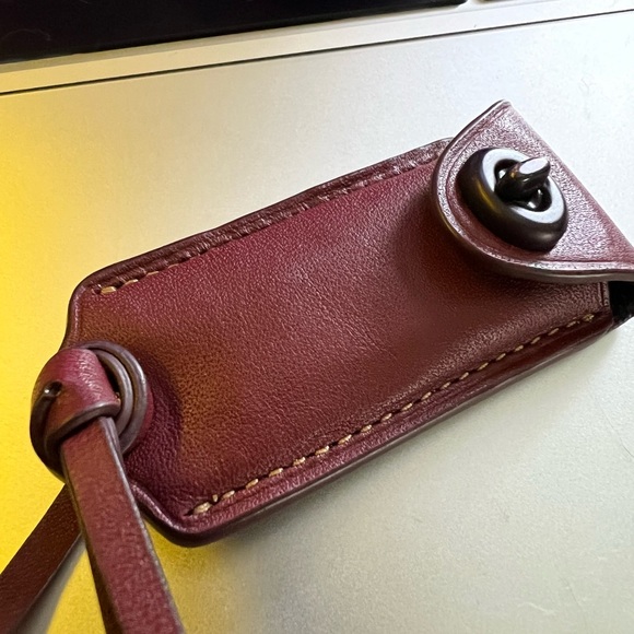 LIKE NEW WITH TAGS Coach NASA Rogue Bag blue leather - Picture 11 of 11